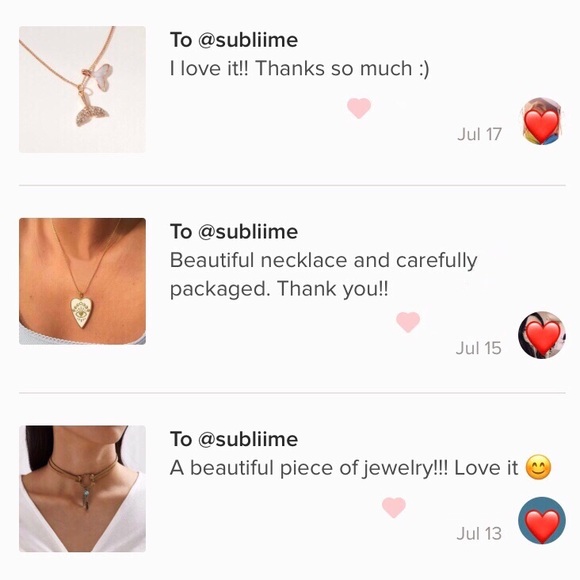 Silver Crescent Moon & Pendant Necklace - Picture 4 of 4